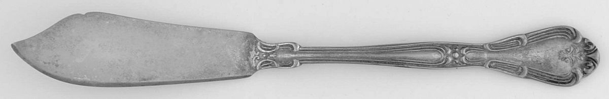 ELD29 (Nickel Silver) Flat Handle Master Butter Knife by Eldan-1