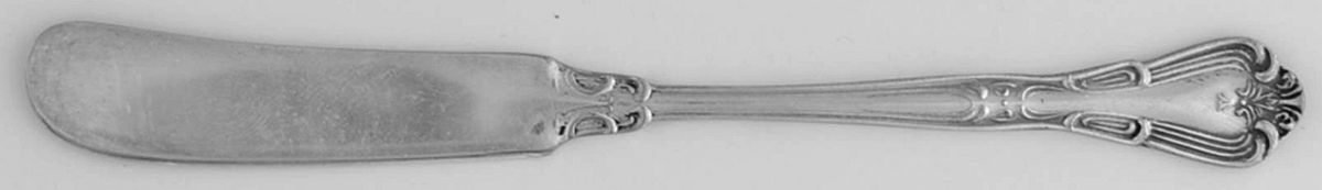 ELD29 (Nickel Silver) Flat Handle Butter Spreader by Eldan-1