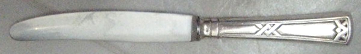 ERC18 (Silverplate) Breakfast Knife with Stainless Blade by Ercuis-1