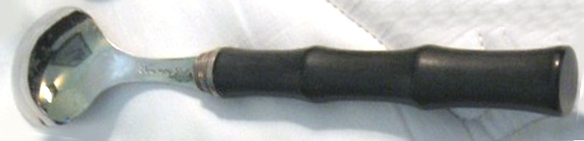 Acqua-Burnt Earth (Stainless) Place/Oval Soup Spoon by EME Flatware-1