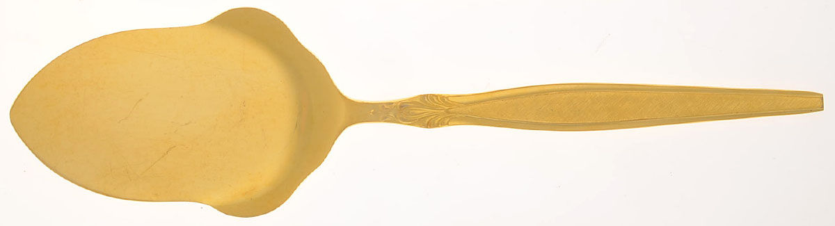 Peeress (Gold Electroplate) Solid Pastry Server by Eldan-1