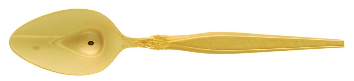 Peeress (Gold Electroplate) Teaspoon by Eldan-1