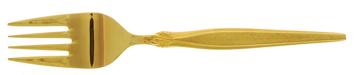 Peeress (Gold Electroplate) Individual Salad Fork by Eldan-1