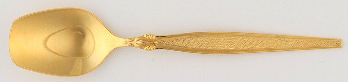 Peeress (Gold Electroplate) Sugar Spoon by Eldan-1