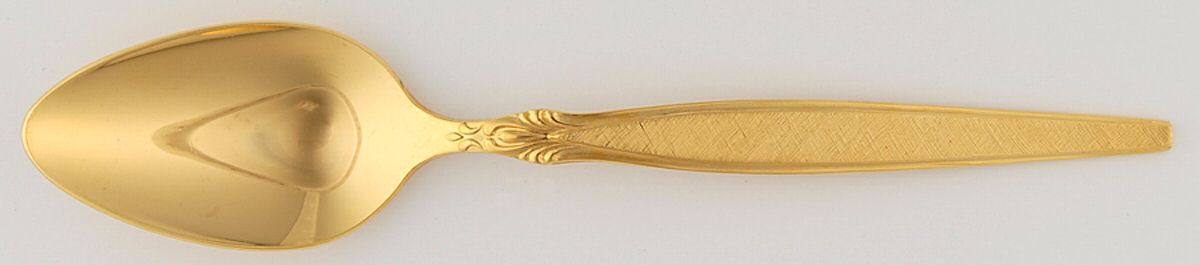 Peeress (Gold Electroplate) Place/Oval Soup Spoon by Eldan-1