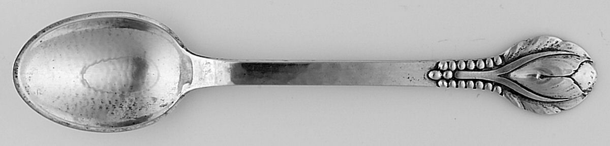 EVD7 (Sterling) Five O'Clock Teaspoon by Evald Nielsen-1