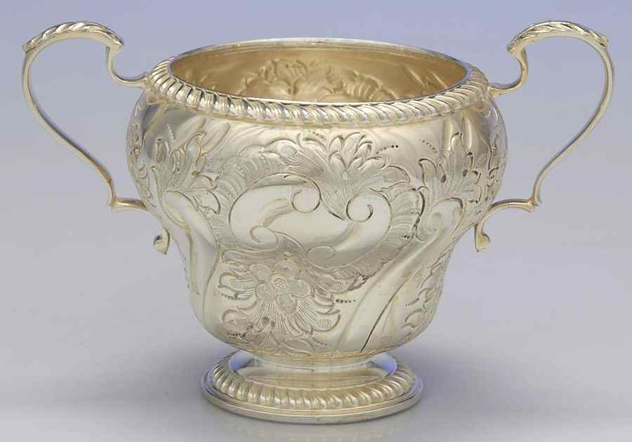 28 (Silverplate, Hollowware) Sugar Bowl No Lid by Ellis-Barker-1