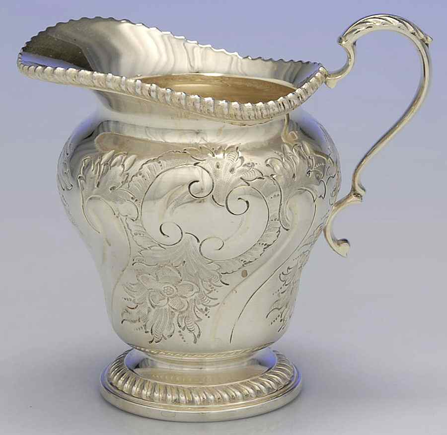 28 (Silverplate, Hollowware) Creamer by Ellis-Barker-1