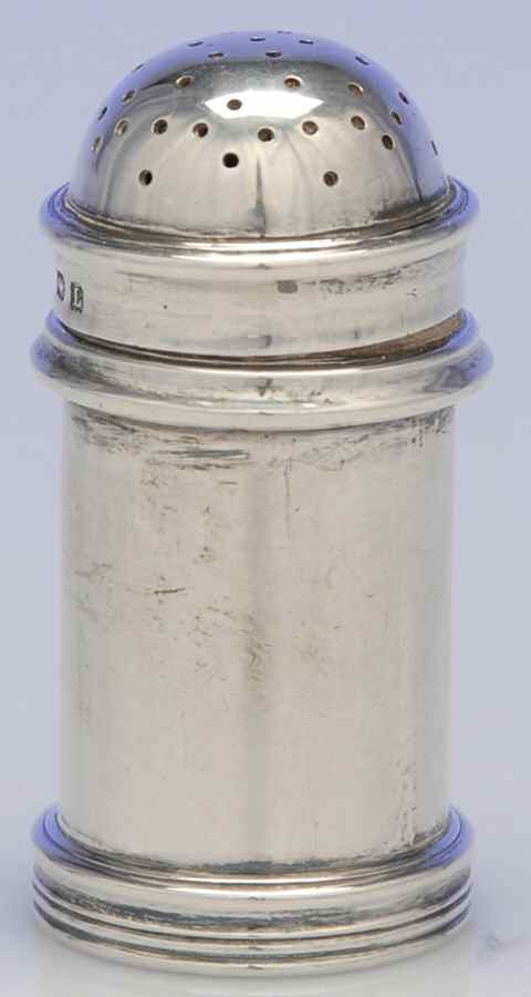 Sterling Hollowware Individual Pepper Shaker by Elkington-1