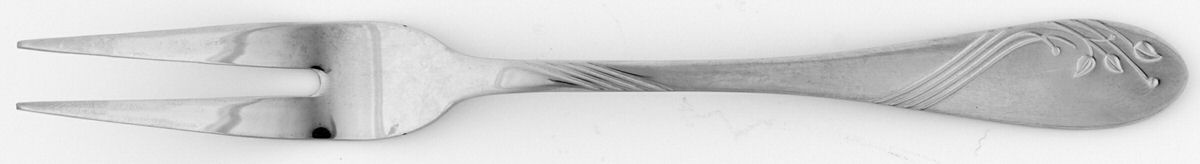 ILA2 (Stainless) Small 2-Tine Cold Meat Serving Fork by Amil-1