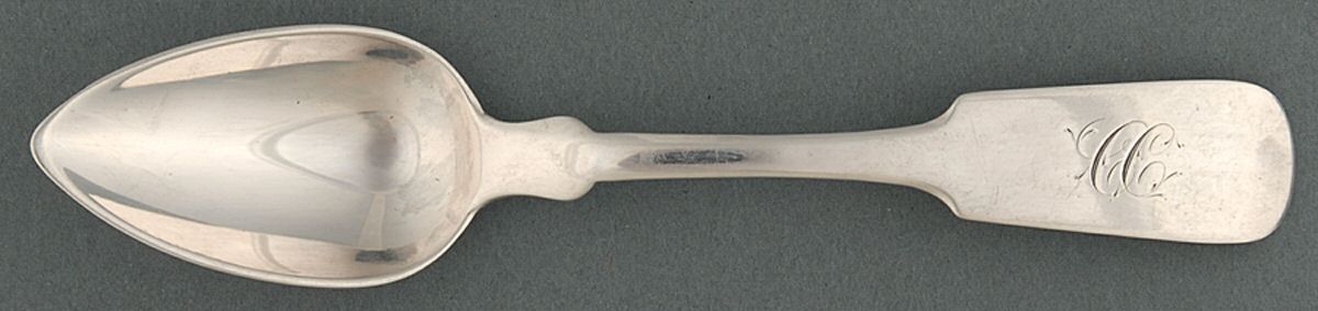 Coin Silver Flatware Teaspoon by Edward Rockwell-1