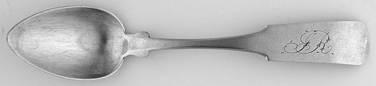 Coin Silver Flatware Five O'Clock Teaspoon by Edward White-1