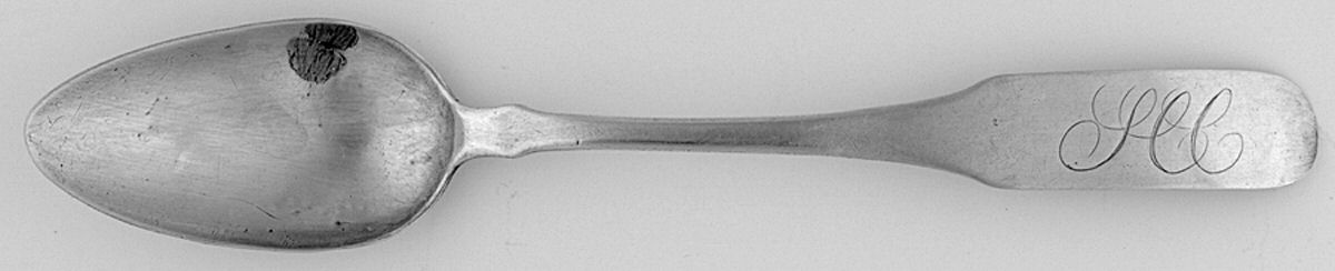 Coin Silver Flatware Teaspoon by Ebenezer Baldwin-1