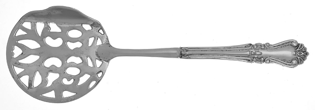 Baroque (Silverplate) Cranberry Server Hollow Handle Silverplate Bowl by Elegance Silver-1
