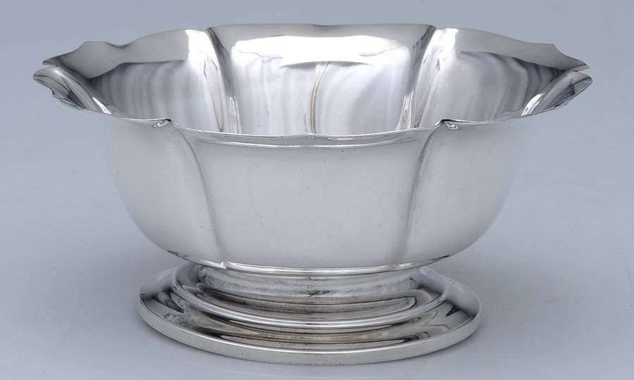 600 (Sterling, Hollowware) 5" Round Bowl by Ellmore-1