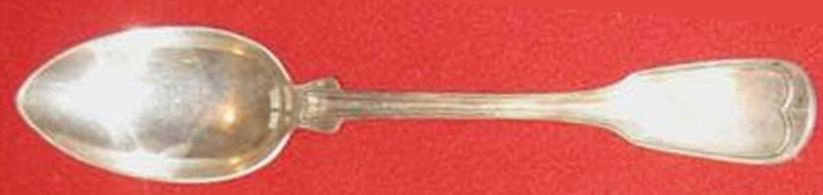 EDP1 (Sterling) Place/Oval Soup Spoon by E. Deppe-1
