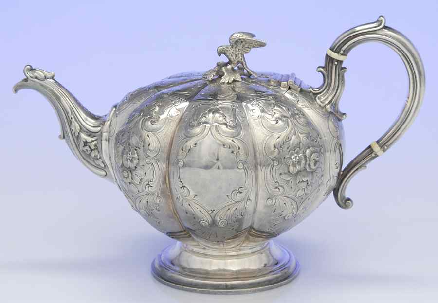 5888 (Silverplate, Hollowware) Tea Pot by Elkington-1
