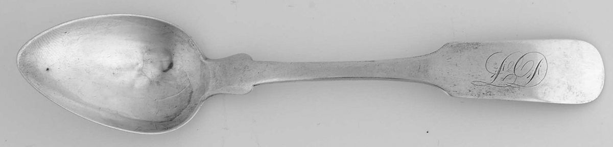 Coin Silver Flatware Teaspoon by Everard Benjamin &Co-1