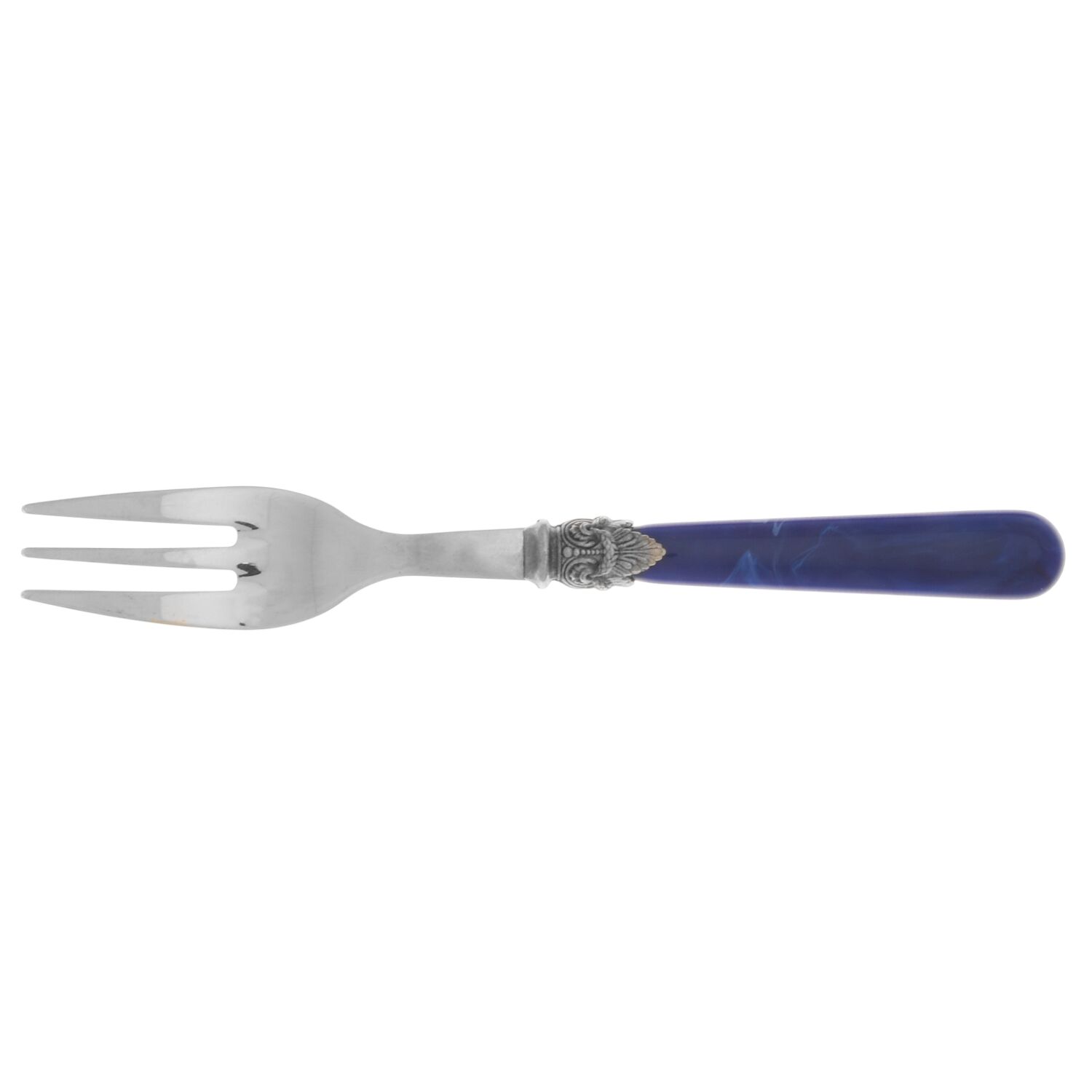 Napoleon-Venato Blue (Stainless) Cocktail/Seafood Fork by EME Flatware-1