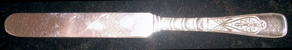 EGW5 (Silverplate) Blunt Hollow Knife by EG  Webster-1