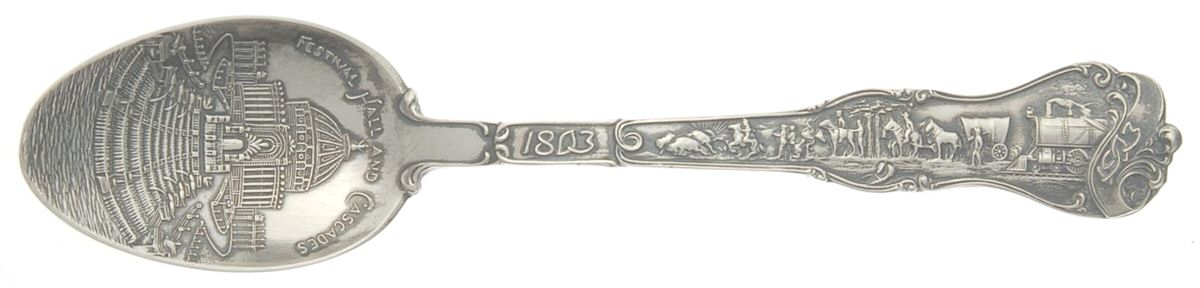States & Cities Souvenir Spoon (Sterling) Missouri Five O'Clock Spoon by Eisenstadt Mfg Co-1