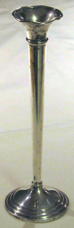 3005 (Sterling, Hollowware) 8" Bud Vase by Elgin-1
