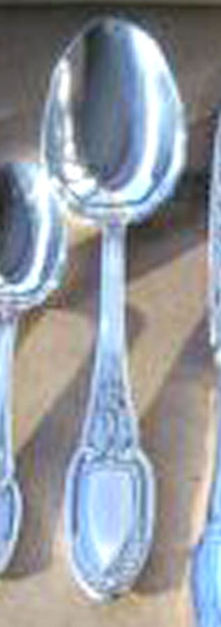 ERC14 (Silverplate) Place/Oval Soup Spoon by Ercuis-1
