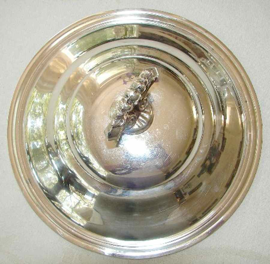 787 (Silverplate, Hollowware) Silverplate Chafing Dish by English Silver Mfg Co.-1