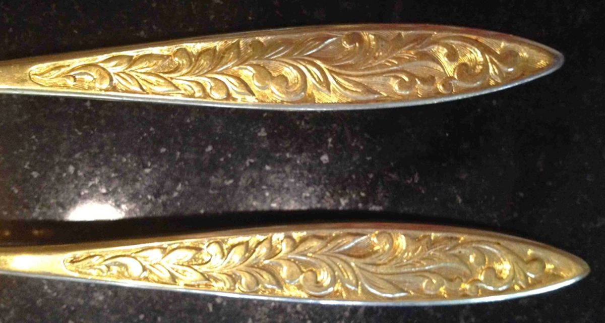 ELD21 (Gold Electroplate) Fork by Eldan-1