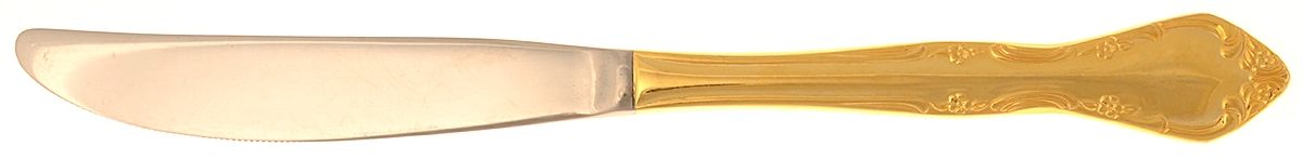 ESI20 (Gold Electroplate) Modern Solid Knife by Estia-1