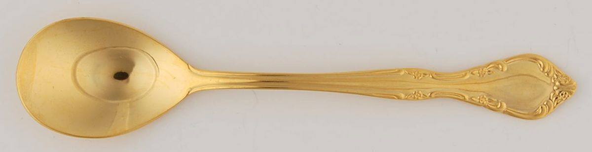 ESI20 (Gold Electroplate) Sugar Spoon by Estia-1