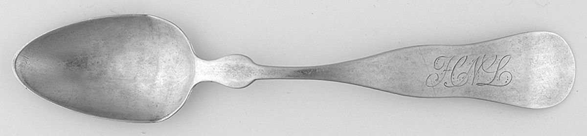 Coin Silver Flatware Teaspoon by Ebenezer Eaton Bailey-1