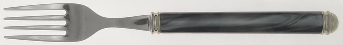 Linea-Pearl Black (Stainless) Individual Salad Fork by EME Flatware-1