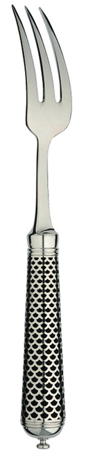 Calypso-Black (Sterling) Fork by Ercuis-1