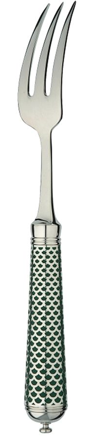 Calypso-Green (Sterling) Fork by Ercuis-1