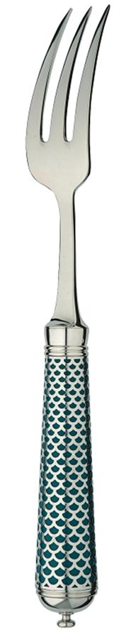 Calypso-Blue (Sterling) Fork by Ercuis-1