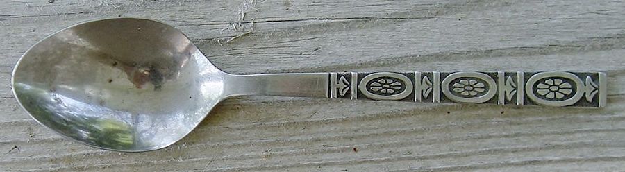 Trinidad (Stainless) Teaspoon by Ekco Silver-1