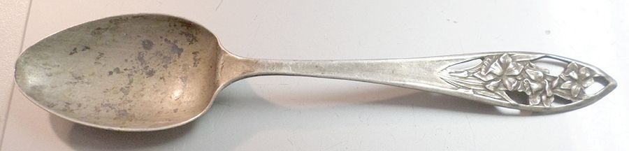 EEH2 (Sterling) Teaspoon by George E. Homer-1