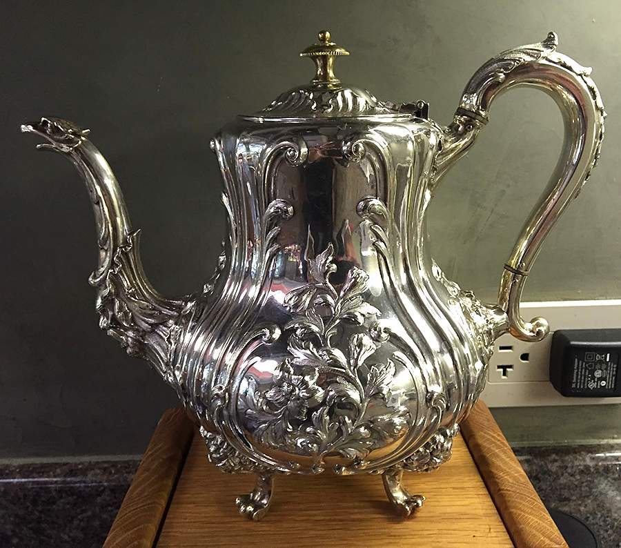 2374 (Silverplate, Hollowware) Teapot by Elkington-1