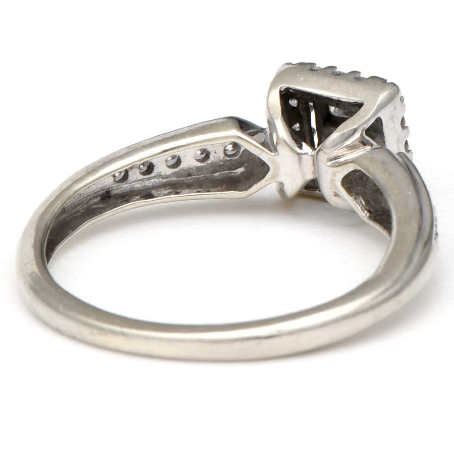 10KW Invisible Set Diamond(0.24) Ring-2