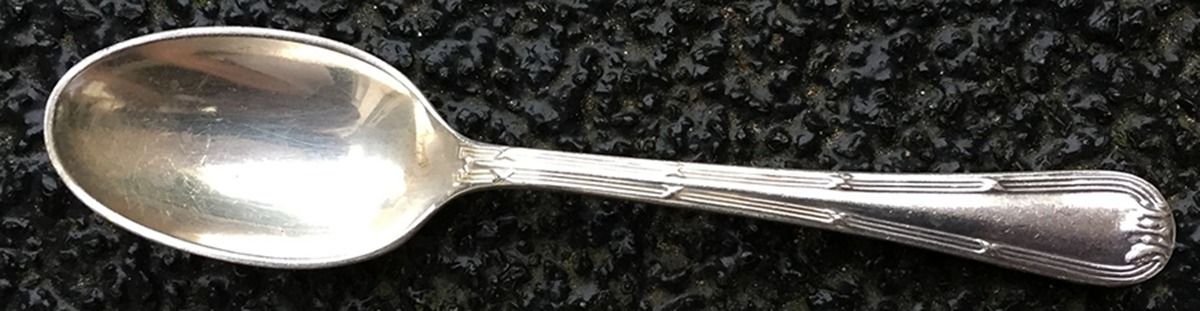 Empire Five O'Clock Teaspoon by Elkington-1