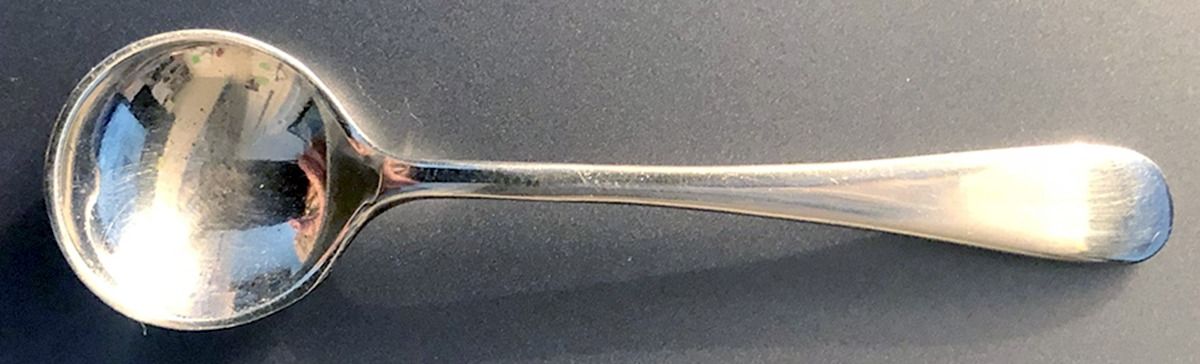 ELK37 (Sterling) Master Salt Spoon by Elkington-1
