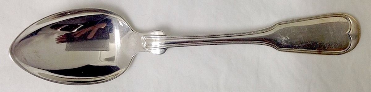 EB22 (Sterling) Dessert/Oval Soup Spoon by EB Silver-1