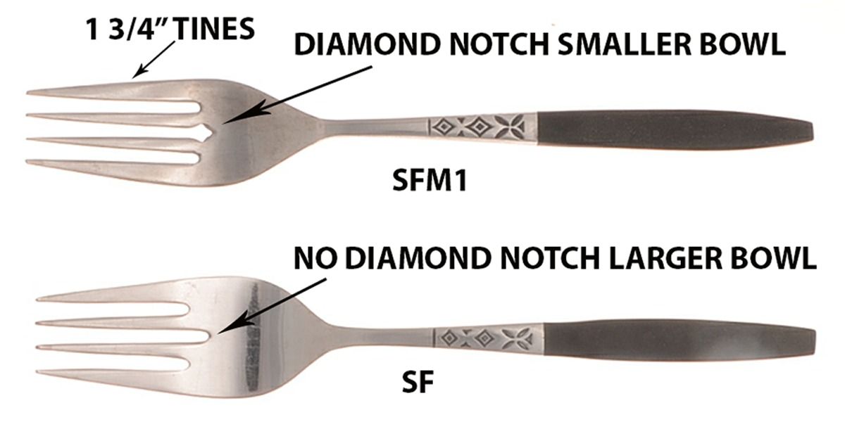 EKS5A (Stainless) Individual Salad Fork by Ekco Silver-1