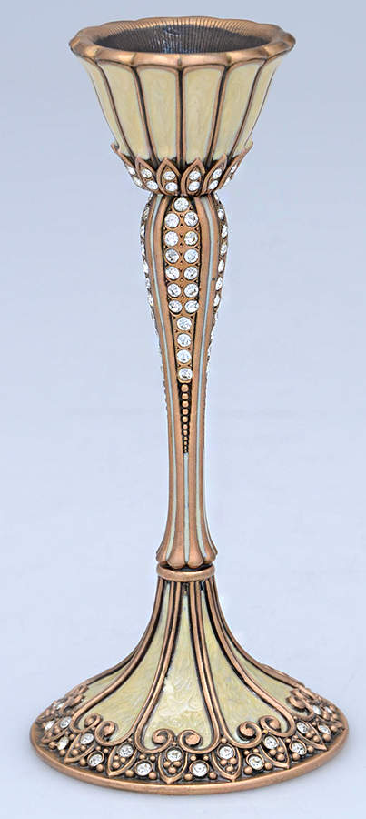 Stemware (Gold & Silverplated) St Moritz Stem-Gold Plated, Pearl & Crystals by Edgar Berebi-1