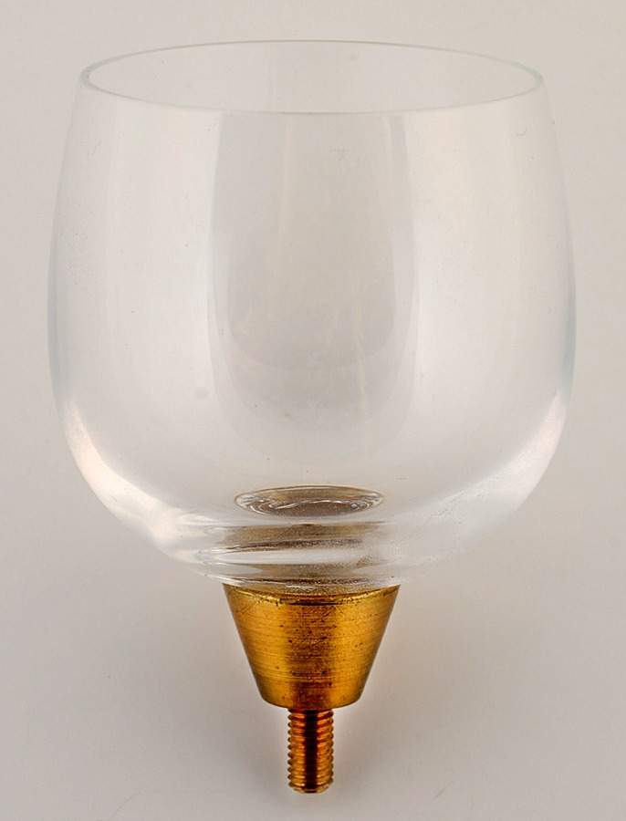 Stemware (Gold & Silverplated) Cordial Bowl-Goldplated Finish by Edgar Berebi-1
