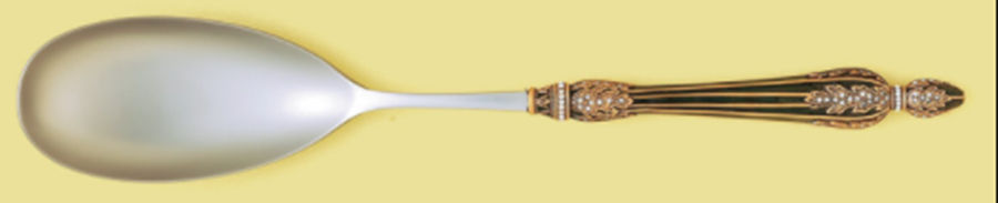 Table Top Serving Spoon with Stainless Bowl by Edgar Berebi-1