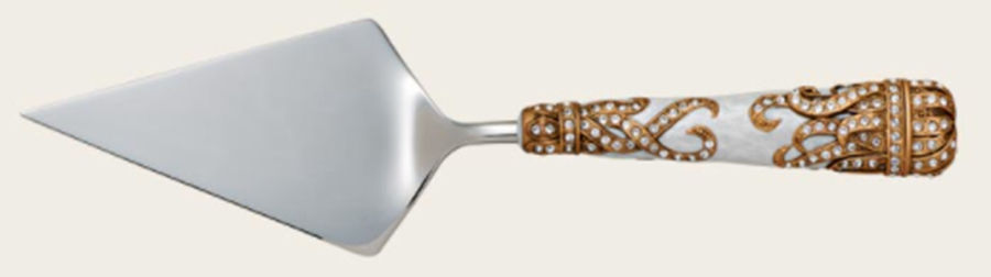 Table Top Pie and Cake Server with Stainless Blade by Edgar Berebi-1