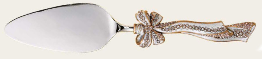 Table Top Cake Server with Stainless Blade by Edgar Berebi-1