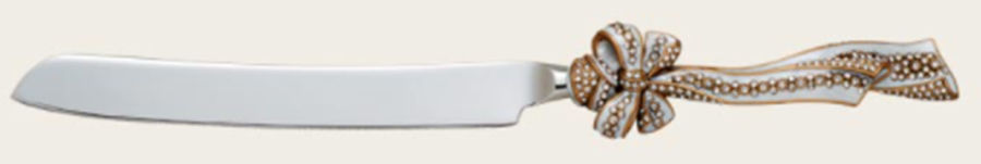 Table Top Cake Knife with Stainless Blade by Edgar Berebi-1